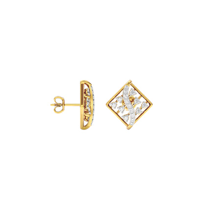 Camilla Diamond Earrings 18 KT / Yellow Gold