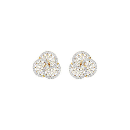 Glam Gems Diamond Earrings 18 KT / Yellow Gold