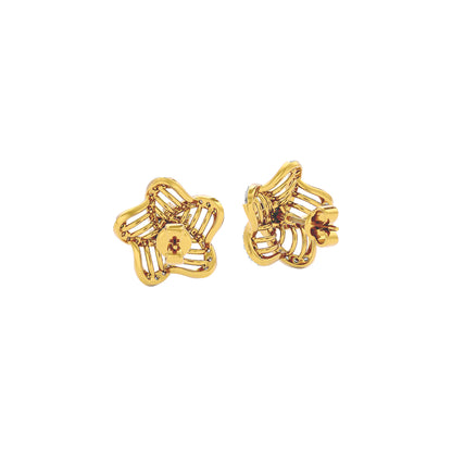 Starlit Diamond Earrings 18 KT / Yellow Gold