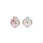 Twilight Glimmer Diamond Earrings 18 KT / Rose Gold