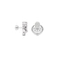 Twilight Glimmer Diamond Earrings 18 KT / White Gold