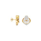 Twilight Glimmer Diamond Earrings 18 KT / Yellow Gold