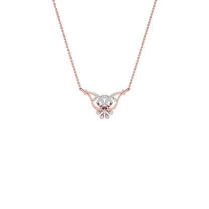 Kamala Diamond Mangalsutra 18 KT / Rose Gold