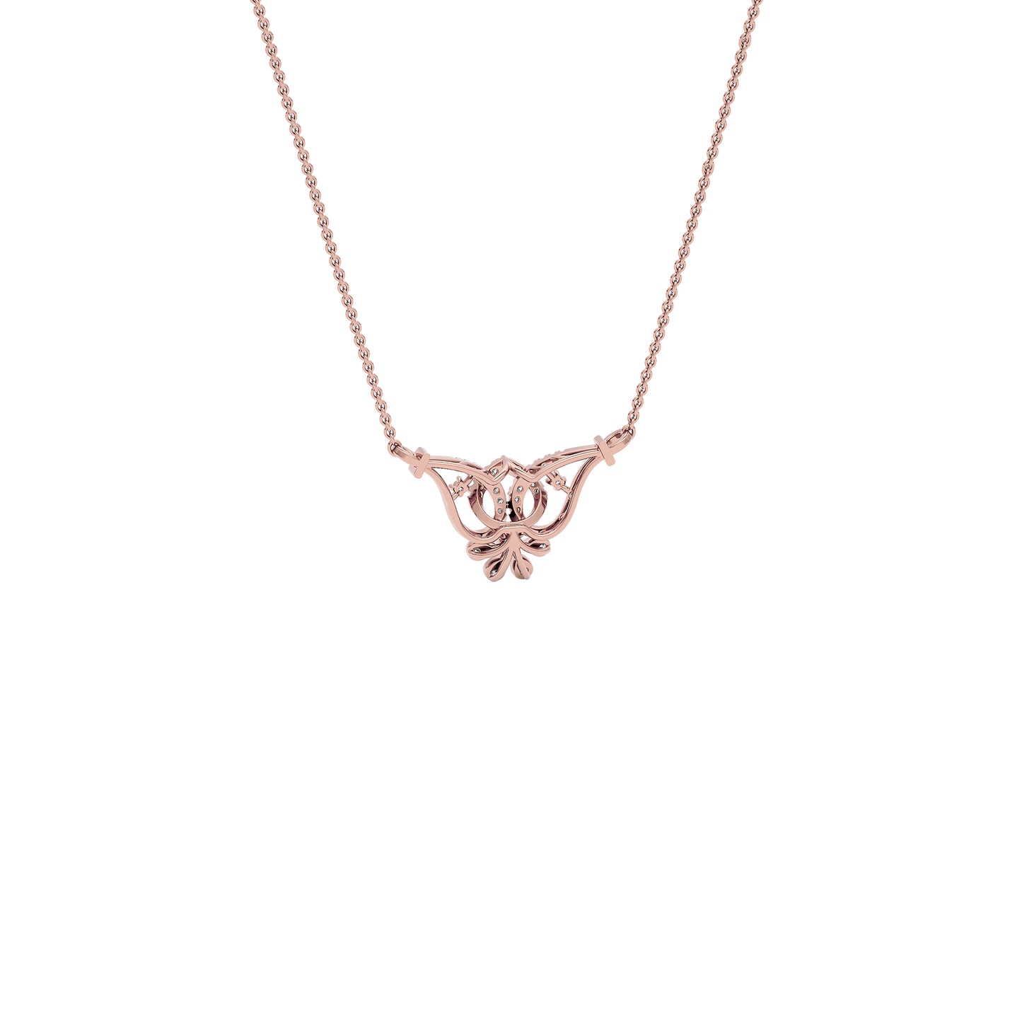 Kamala Diamond Mangalsutra 18 KT / Rose Gold