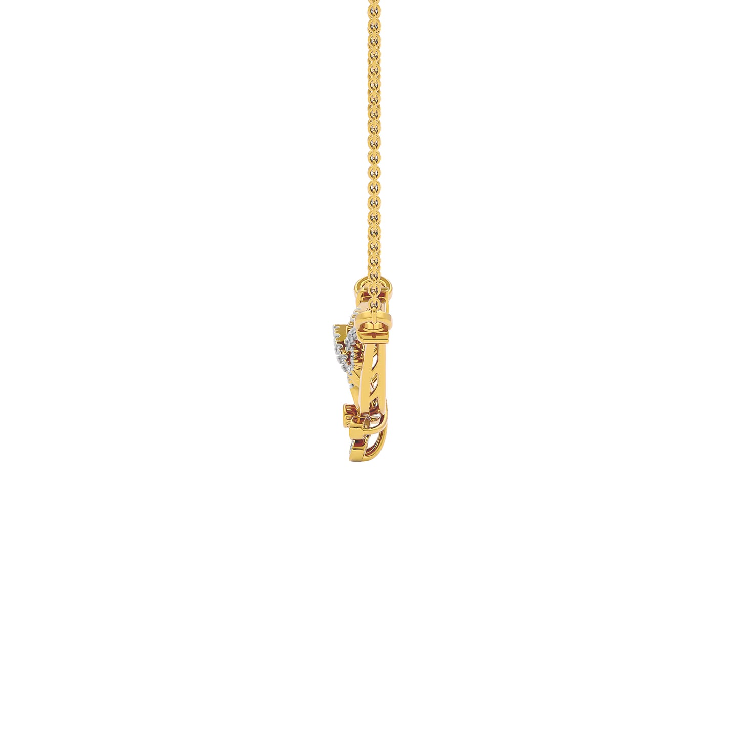 Kamala Diamond Mangalsutra 18 KT / Yellow Gold