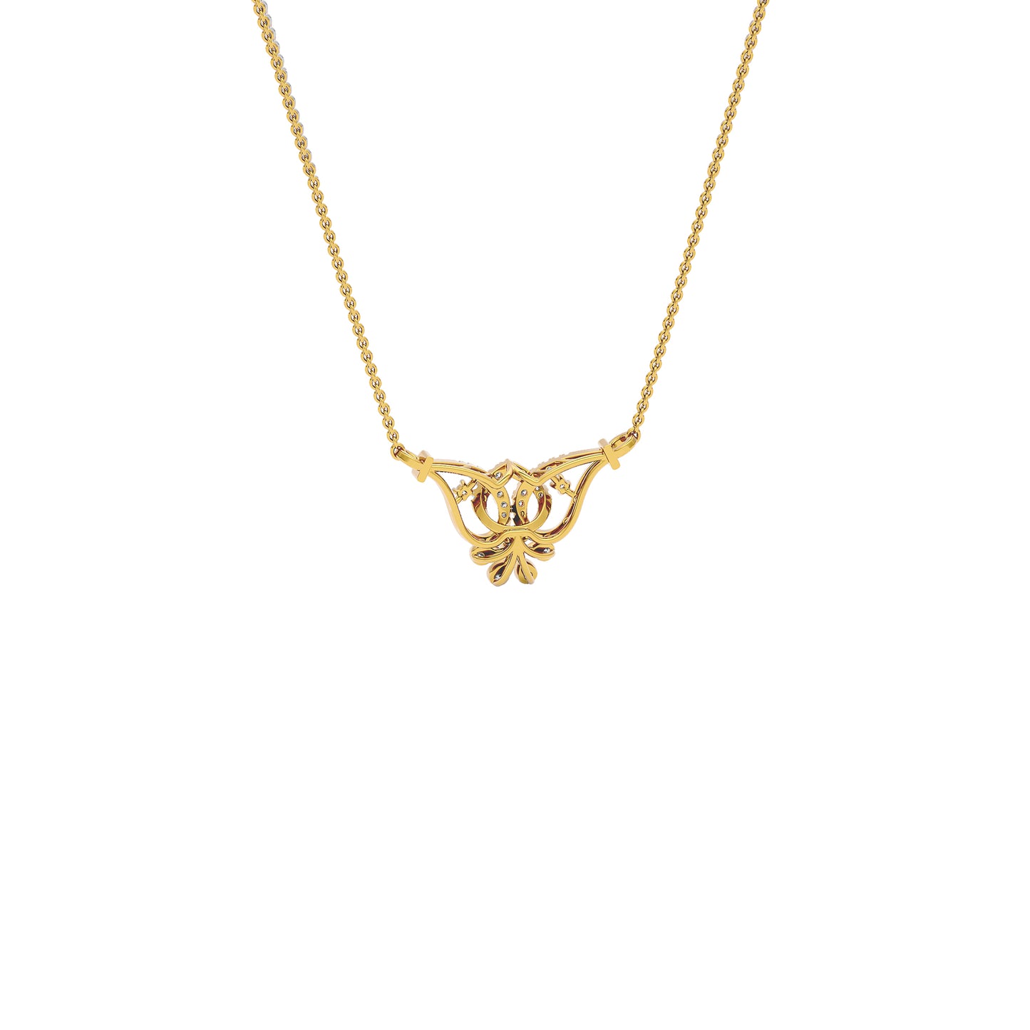 Kamala Diamond Mangalsutra 18 KT / Yellow Gold