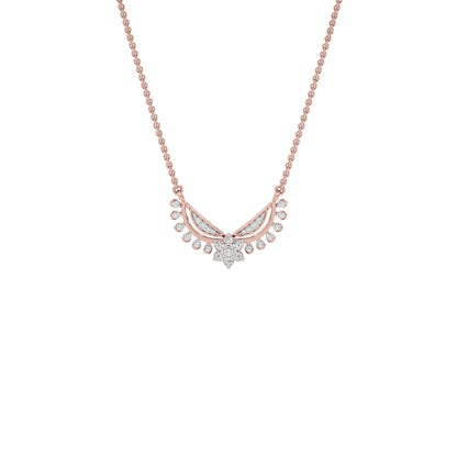 Neerja Diamond Mangalsutra 18 KT / Rose Gold