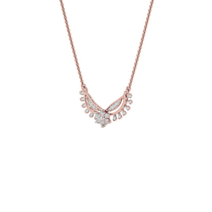Neerja Diamond Mangalsutra 18 KT / Rose Gold