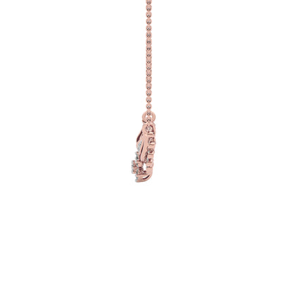 Neerja Diamond Mangalsutra 18 KT / Rose Gold