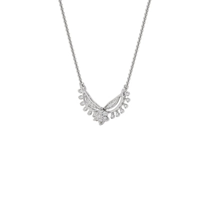 Neerja Diamond Mangalsutra 18 KT / White Gold