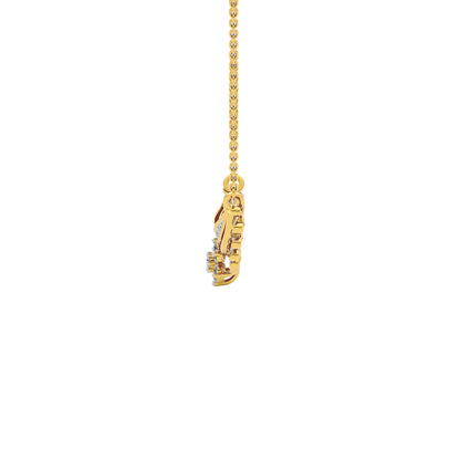 Neerja Diamond Mangalsutra 18 KT / Yellow Gold