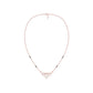 Kusum Diamond Mangalsutra 9 KT / Rose Gold
