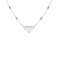 Kusum Diamond Mangalsutra 9 KT / White Gold