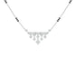 Kusum Diamond Mangalsutra 9 KT / White Gold