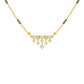 Kusum Diamond Mangalsutra 9 KT / Yellow Gold
