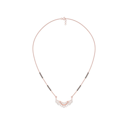 Kairavi Diamond Mangalsutra 9 KT / Rose Gold