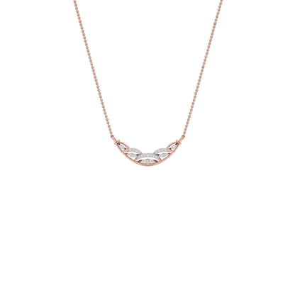 Tejas Diamond Mangalsutra 18 KT / Rose Gold