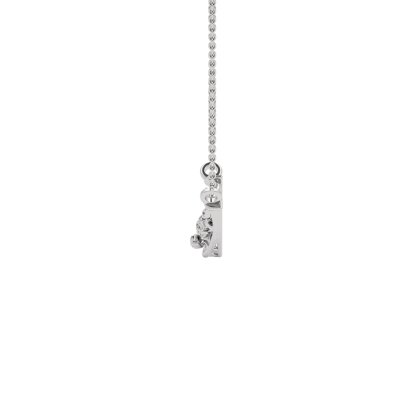 Tejas Diamond Mangalsutra 18 KT / White Gold