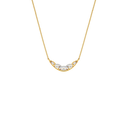 Tejas Diamond Mangalsutra 18 KT / Yellow Gold