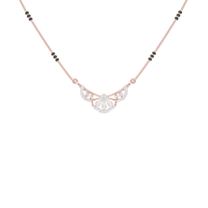Sammiti Diamond Mangalsutra 18 KT / Rose Gold