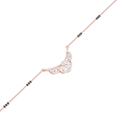Sammiti Diamond Mangalsutra 18 KT / Rose Gold