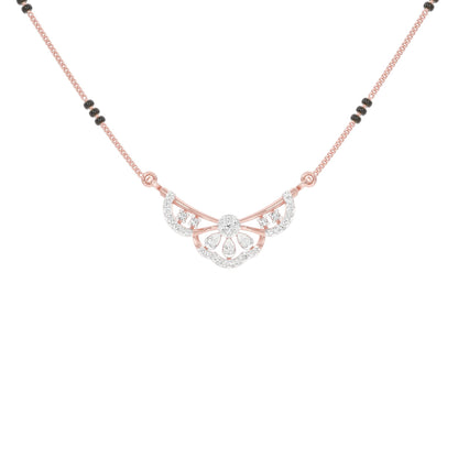 Sammiti Diamond Mangalsutra 18 KT / Rose Gold