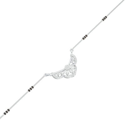 Sammiti Diamond Mangalsutra 18 KT / White Gold