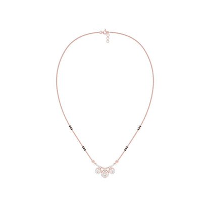 Vrita Diamond Mangalsutra 18 KT / Rose Gold