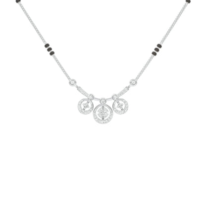 Vrita Diamond Mangalsutra 18 KT / White Gold