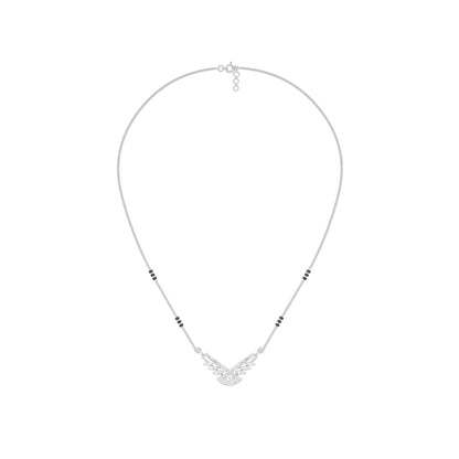 Anvi Diamond Mangalsutra 18 KT / White Gold