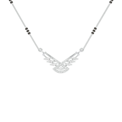 Anvi Diamond Mangalsutra 18 KT / White Gold