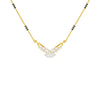 Anvi Diamond Mangalsutra 18 KT / Yellow Gold