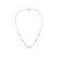 Mangalyam Diamond Mangalsutra 18 KT / Rose Gold