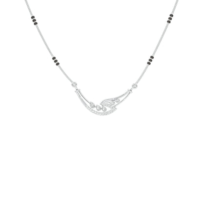 Mangalyam Diamond Mangalsutra 18 KT / White Gold