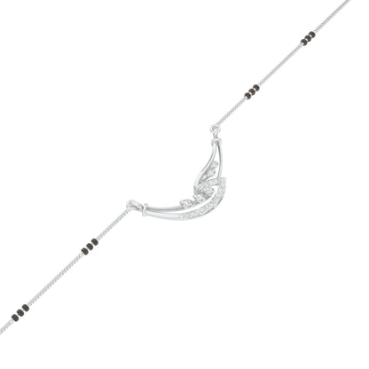 Mangalyam Diamond Mangalsutra 18 KT / White Gold