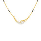 Mangalyam Diamond Mangalsutra 18 KT / Yellow Gold
