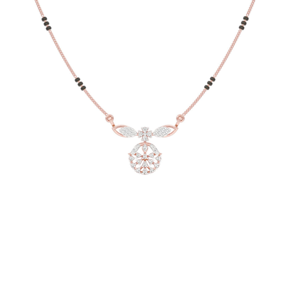 Akira Diamond Mangalsutra 18 KT / Rose Gold
