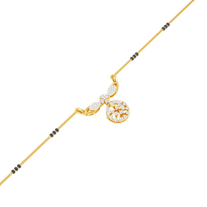 Akira Diamond Mangalsutra 18 KT / Yellow Gold