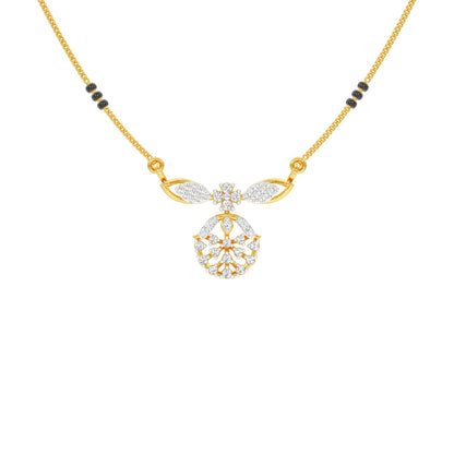 Akira Diamond Mangalsutra 18 KT / Yellow Gold