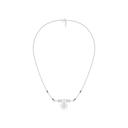 The Rudri Diamond Mangalsutra 18 KT / White Gold