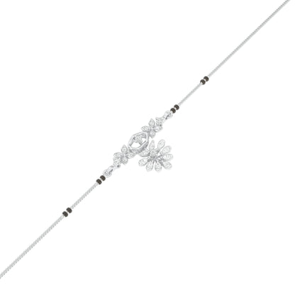 The Rudri Diamond Mangalsutra 18 KT / White Gold