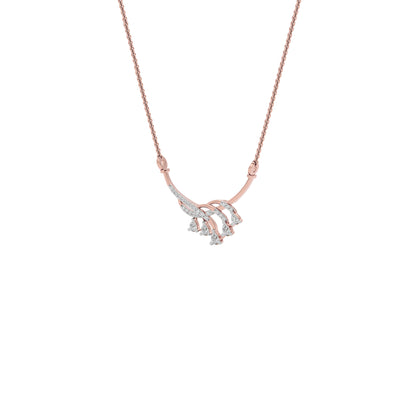 Rekha Diamond Mangalsutra 18 KT / Rose Gold