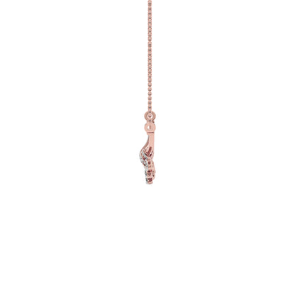 Rekha Diamond Mangalsutra 18 KT / Rose Gold