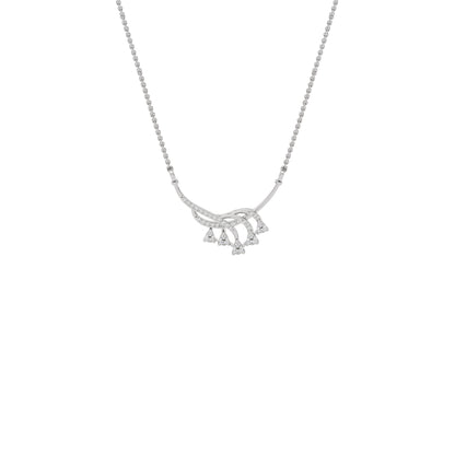 Rekha Diamond Mangalsutra 18 KT / White Gold