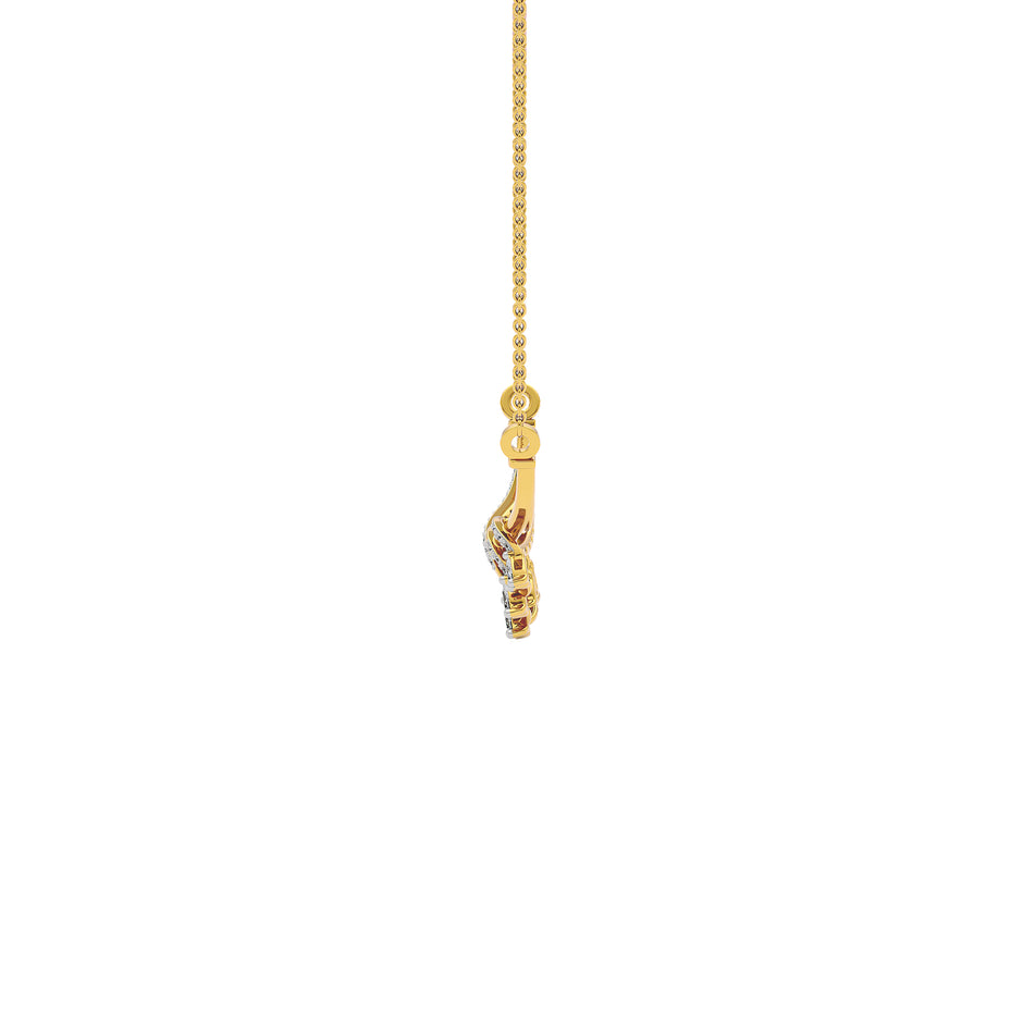Rekha Diamond Mangalsutra 18 KT / Yellow Gold