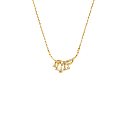 Rekha Diamond Mangalsutra 18 KT / Yellow Gold
