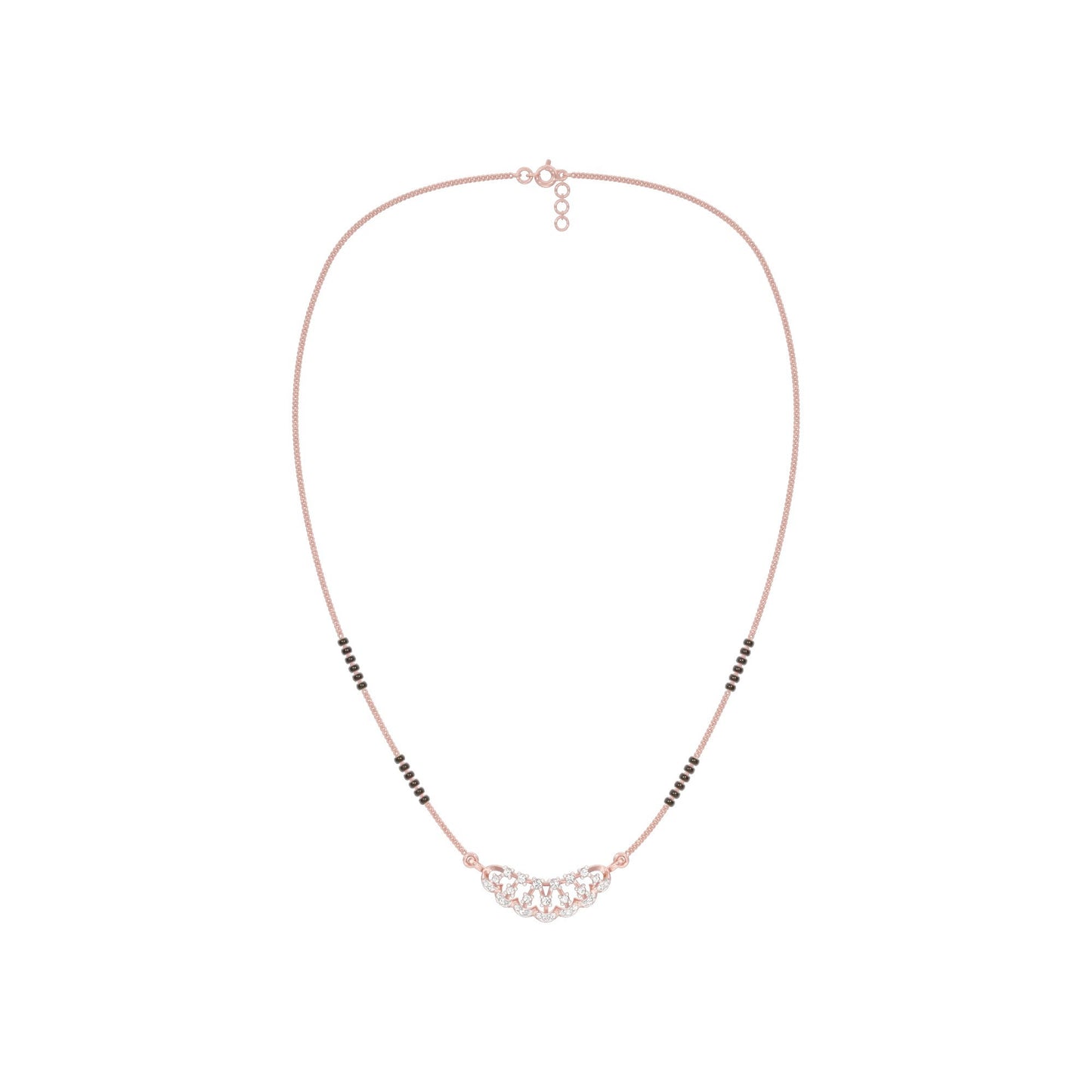 Aneeka Diamond Mangalsutra 18 KT / Rose Gold