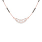Aneeka Diamond Mangalsutra 18 KT / Rose Gold