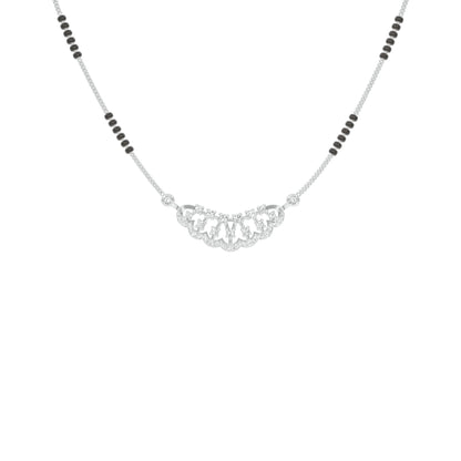 Aneeka Diamond Mangalsutra 18 KT / White Gold