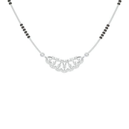 Aneeka Diamond Mangalsutra 18 KT / White Gold